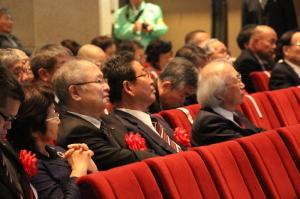 兵庫県更生保護大会に参加している市長の写真