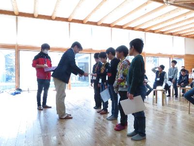 土曜なんでも体験隊修了式の写真