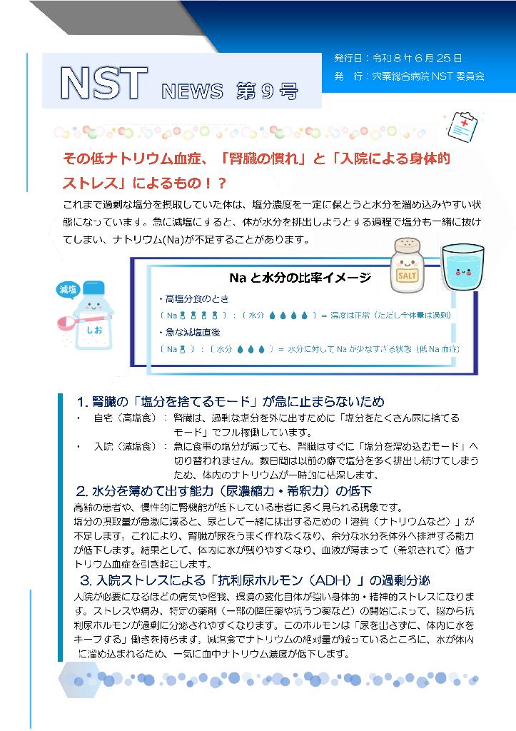 NSTニュース第9号
