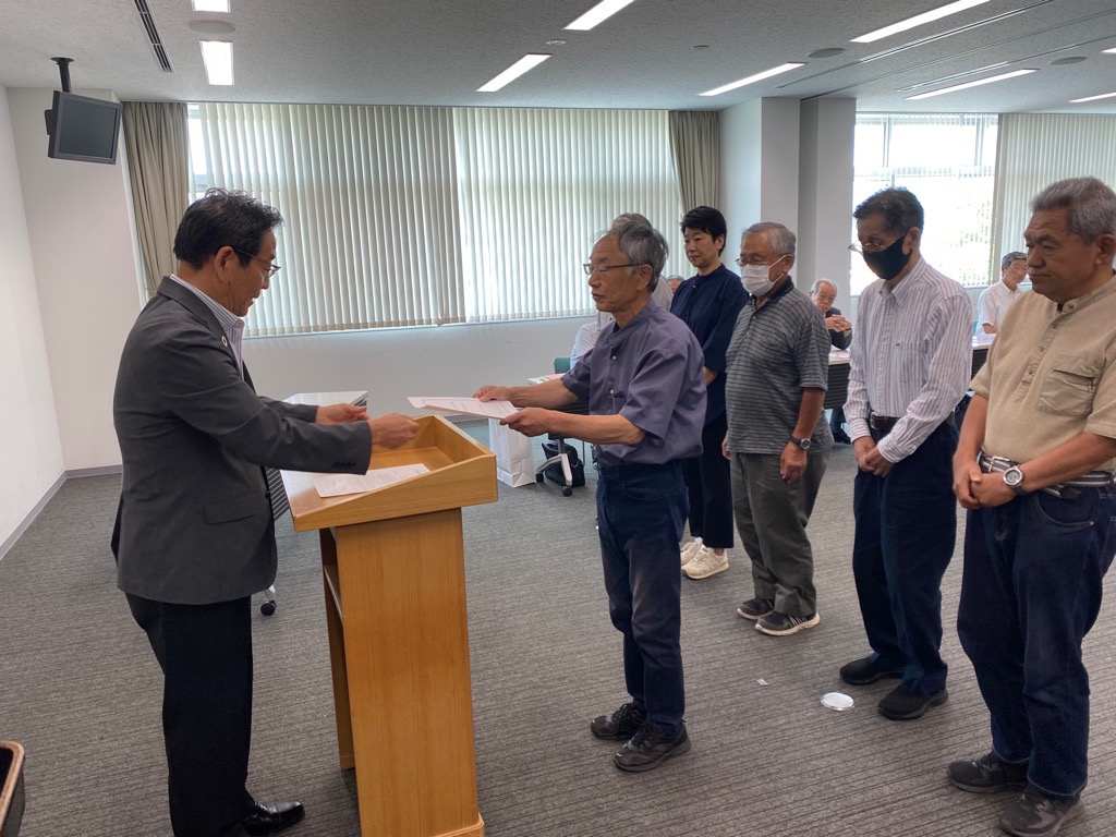 7月24日：新しい農業委員会体制が決定の画像