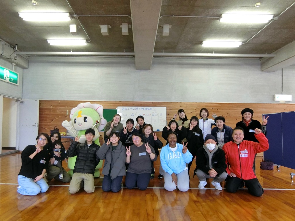 3月8日：お茶ットルーム「国際ミニ運動会」を開催の画像