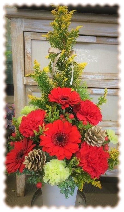（イメージ）クリスマスフラワーアレンジメント教室 参加者募集