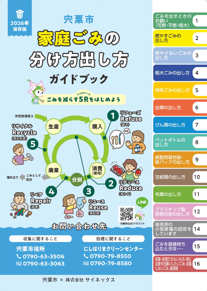家庭ごみの分け方出し方ガイドブック（ウェブ版）