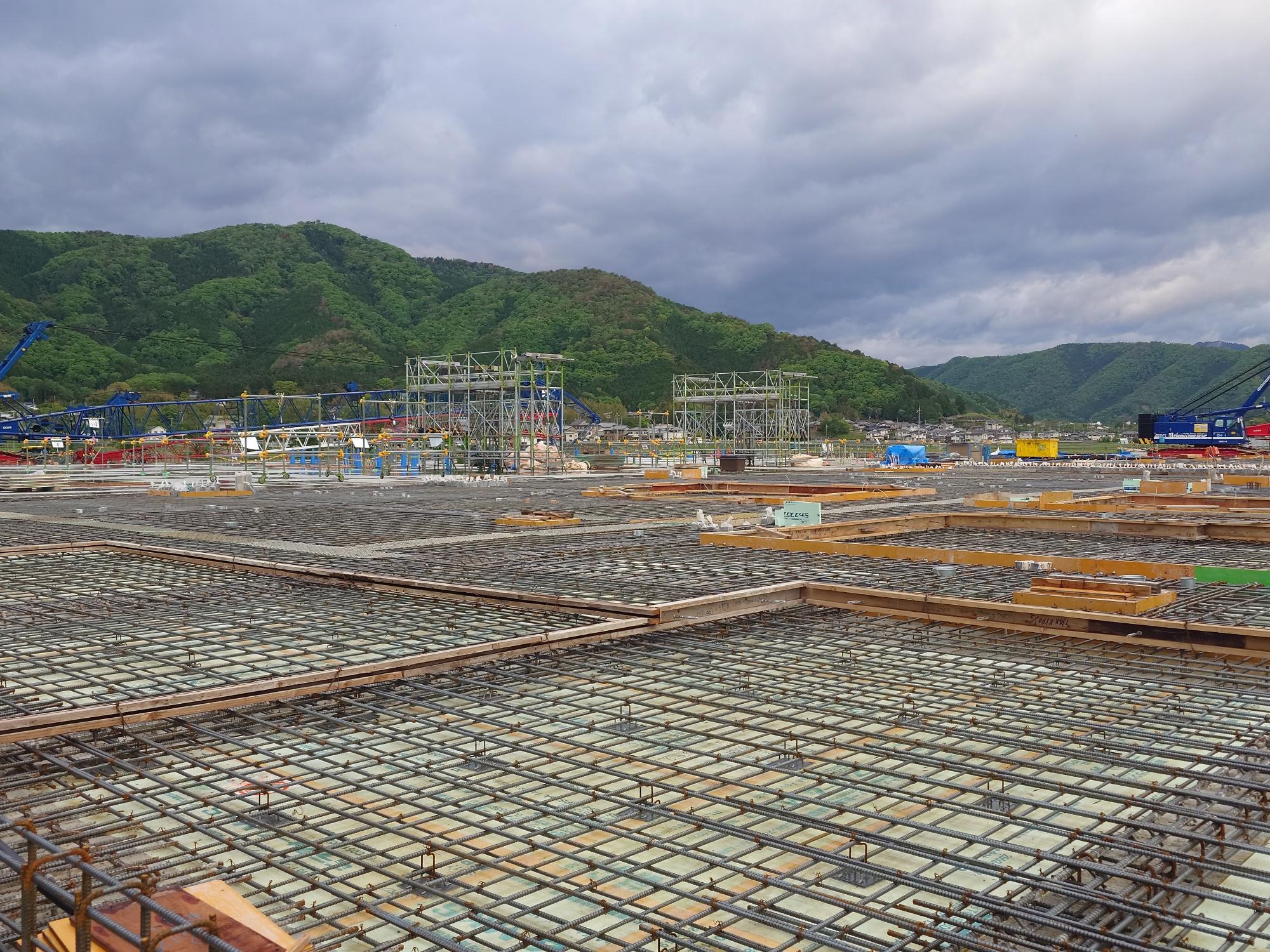 配筋作業